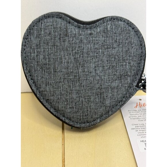Lug Heart Pouch NWT - Heather Grey - Picture 2 of 4